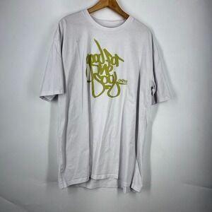 JNCO Jeans Mens White Good For The Soul Graphic T-Shirt Relaxed Fit Size XXL